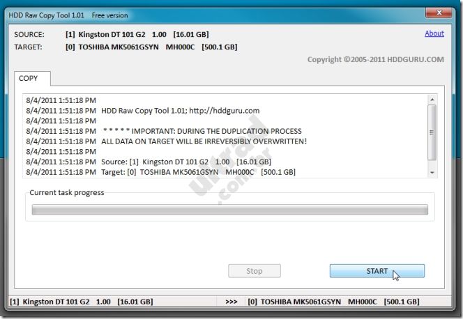 hdd raw copy tool software